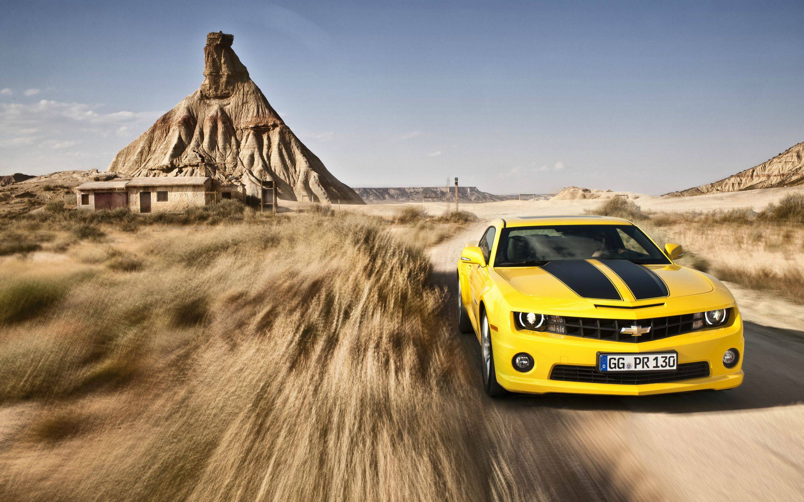 Car In Desert Wallpapers