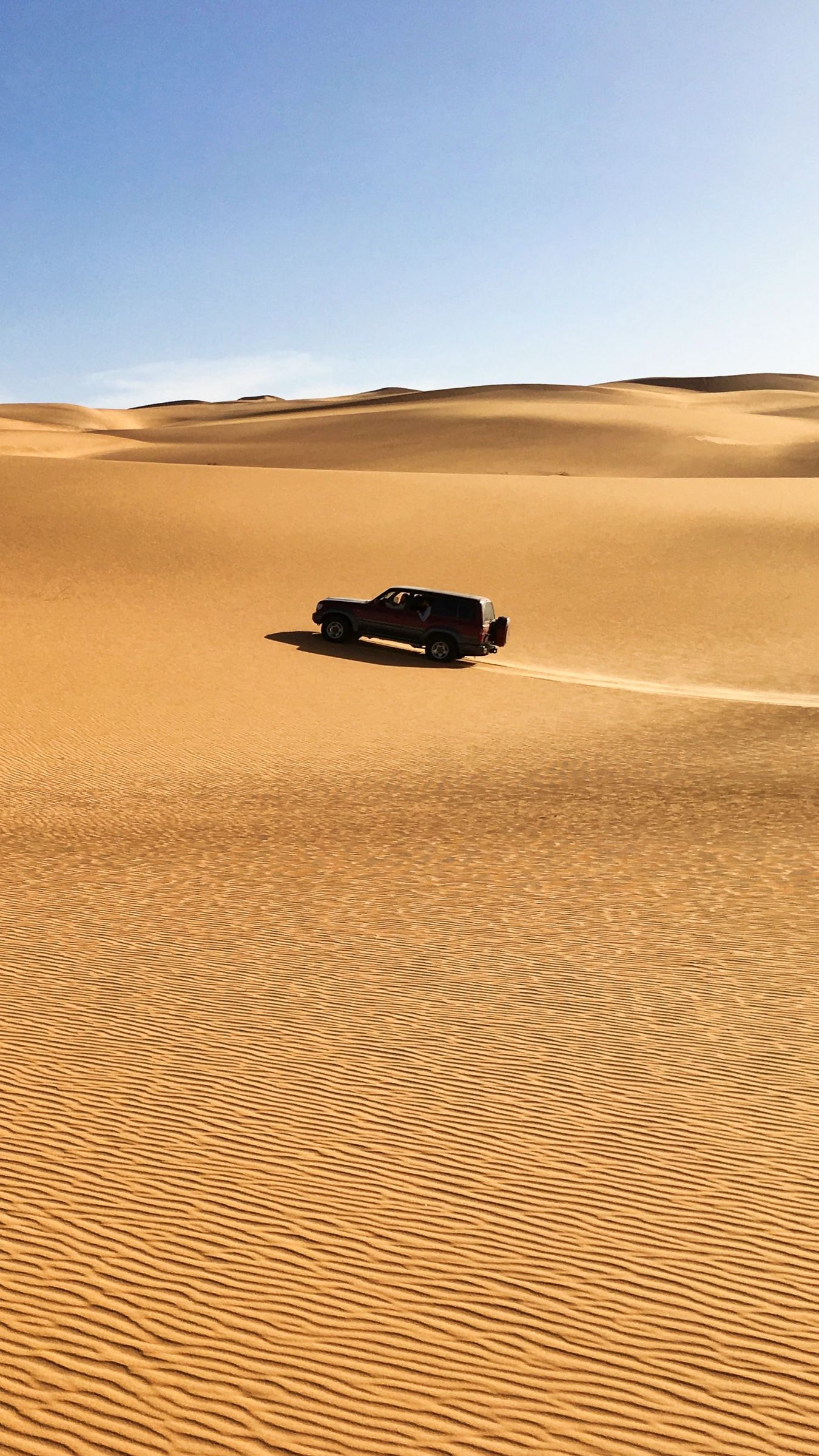 Car In Desert Wallpapers