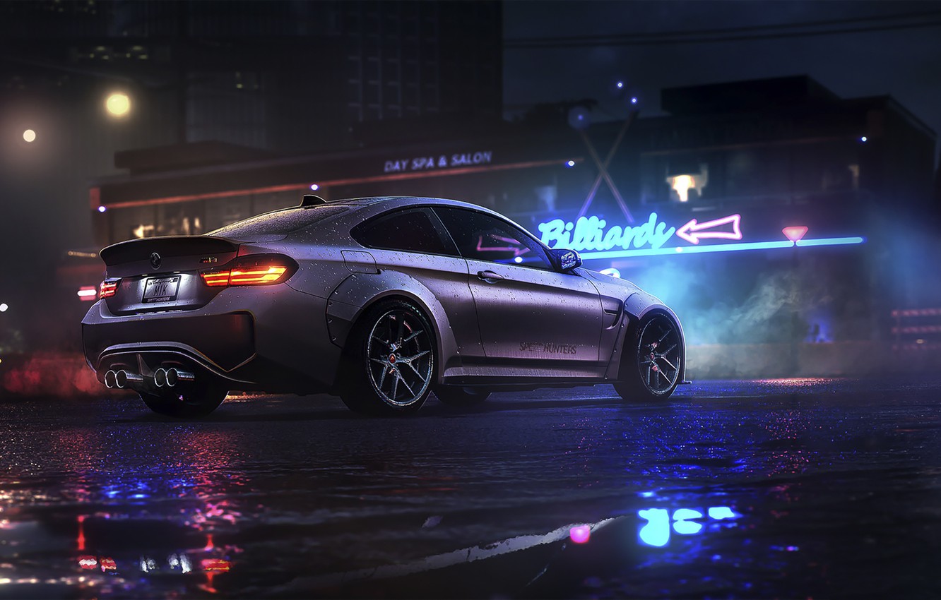 Car Night Rain Wallpapers