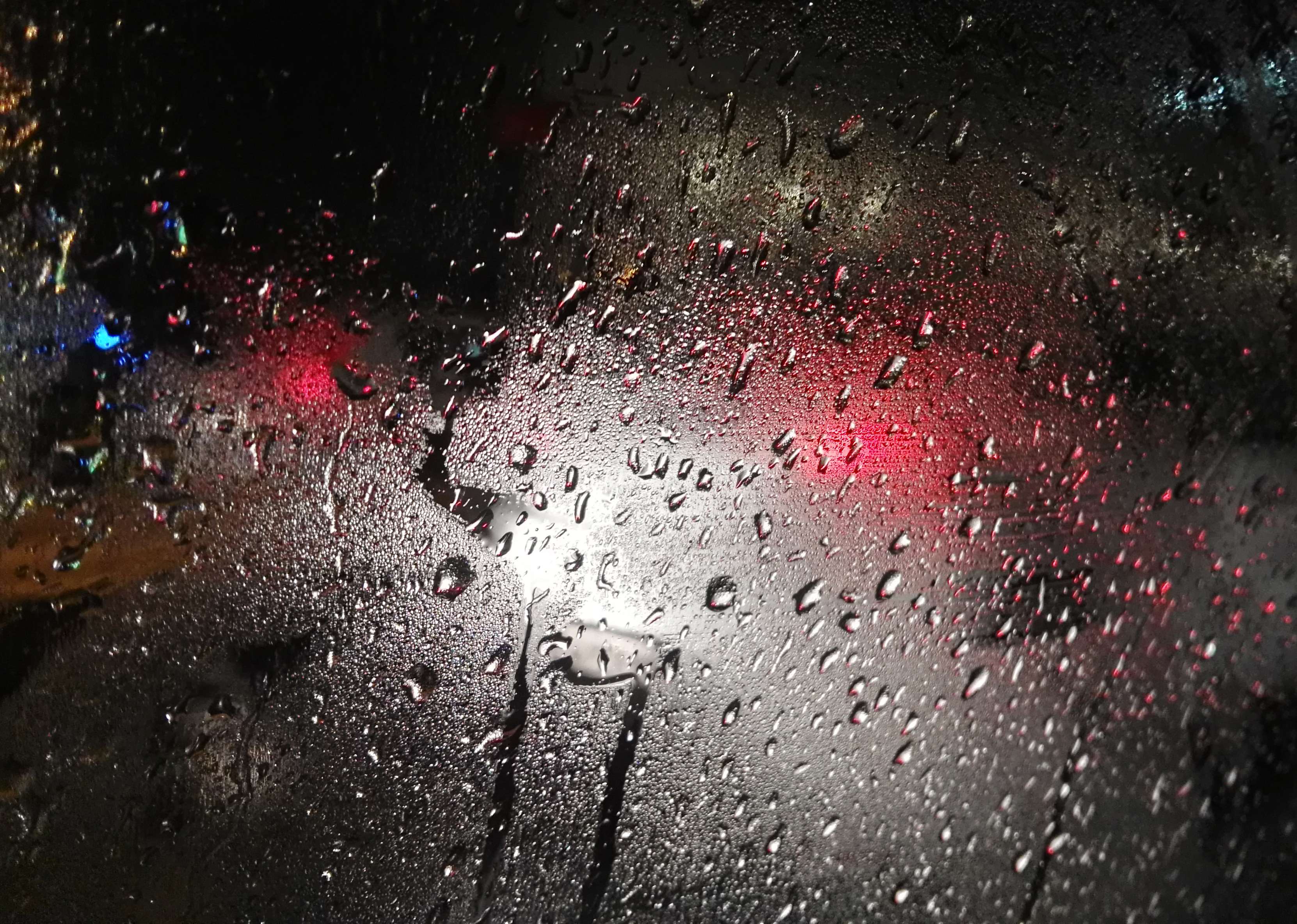 Car Night Rain Wallpapers