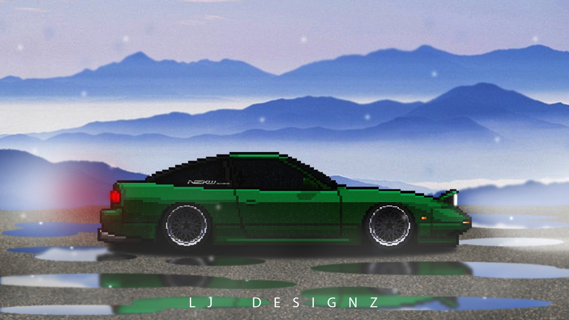 Car Pixel Art Wallpapers