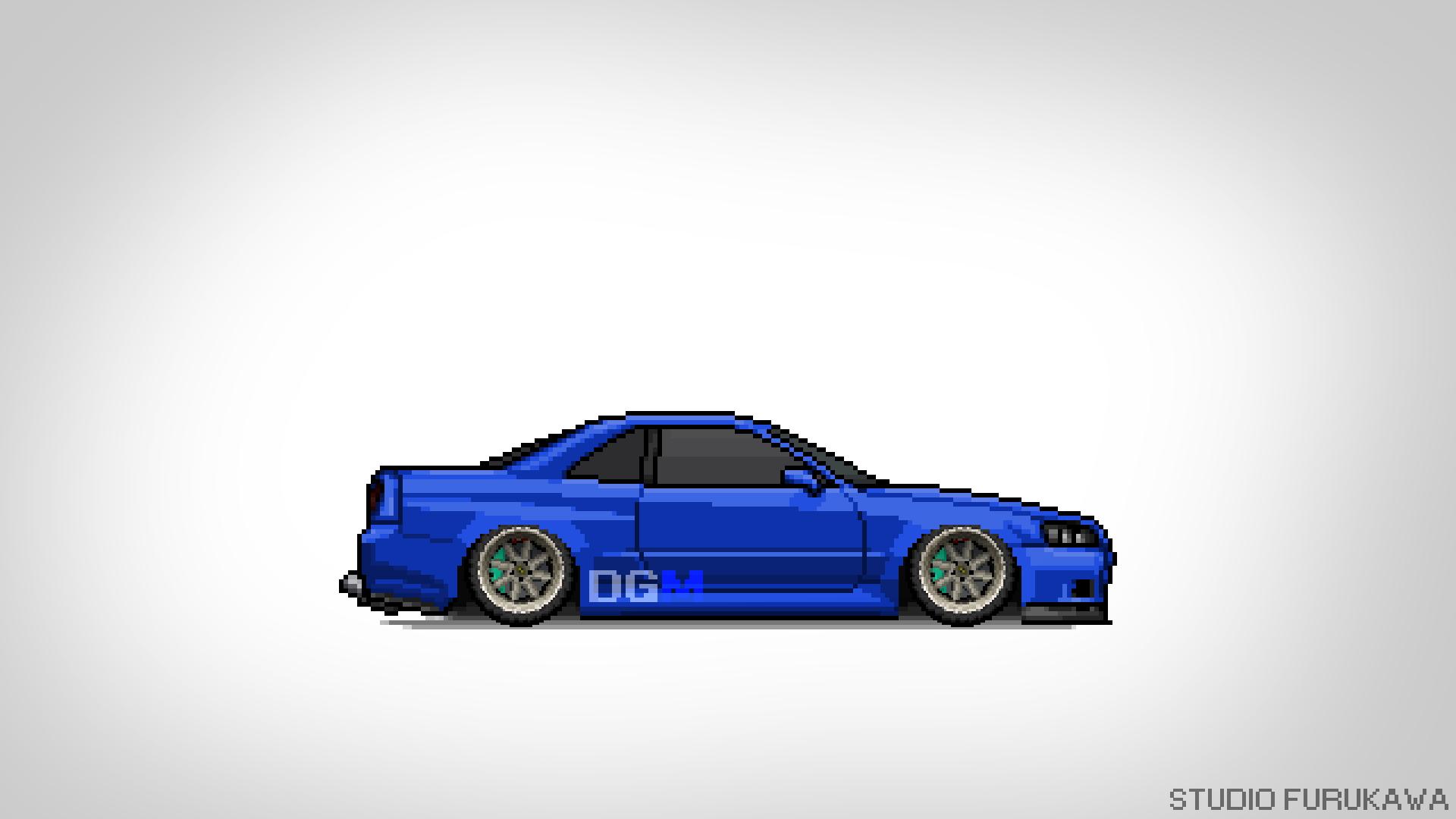 Car Pixel Art Wallpapers