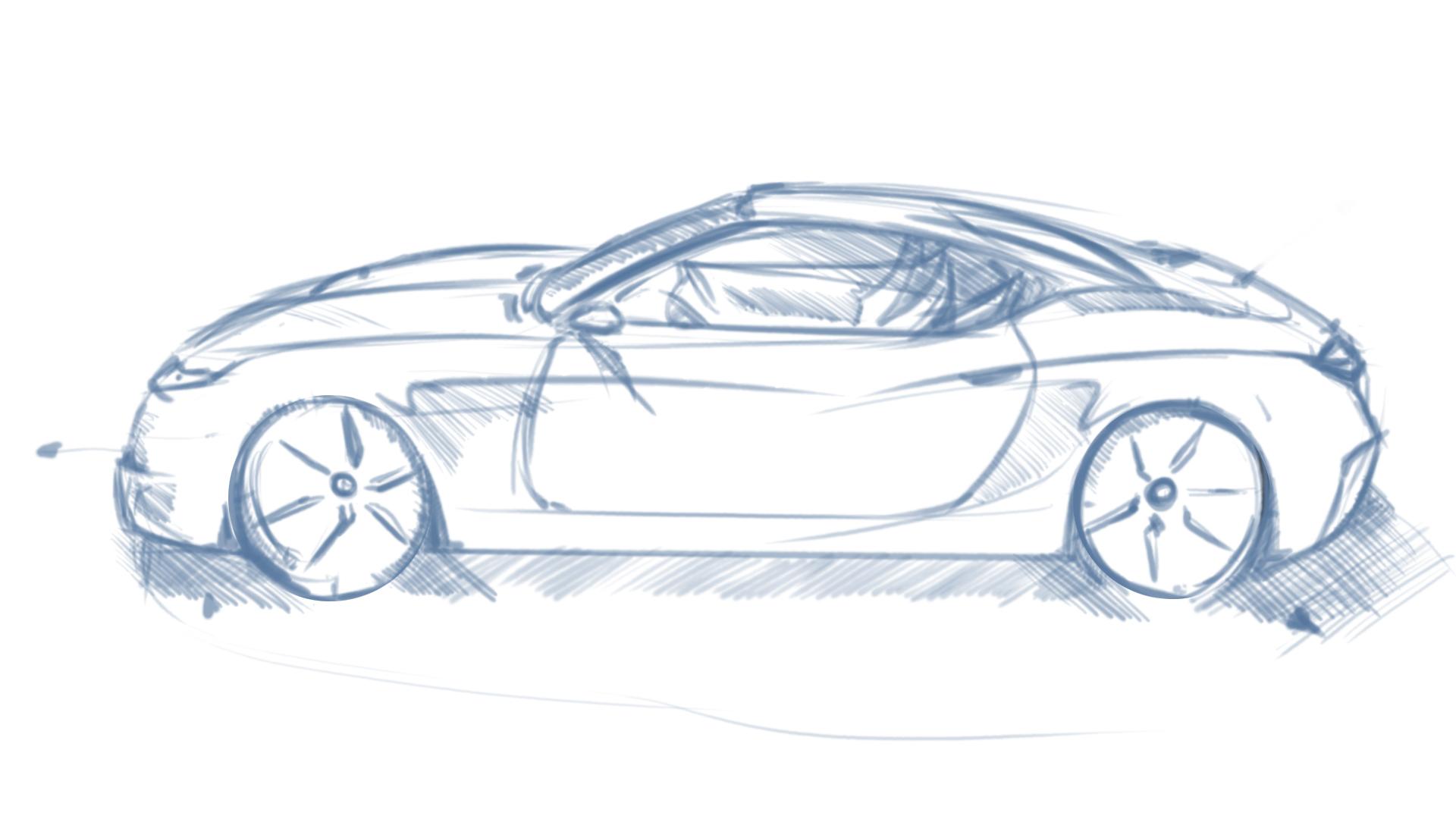 Car Sketch Wallpapers