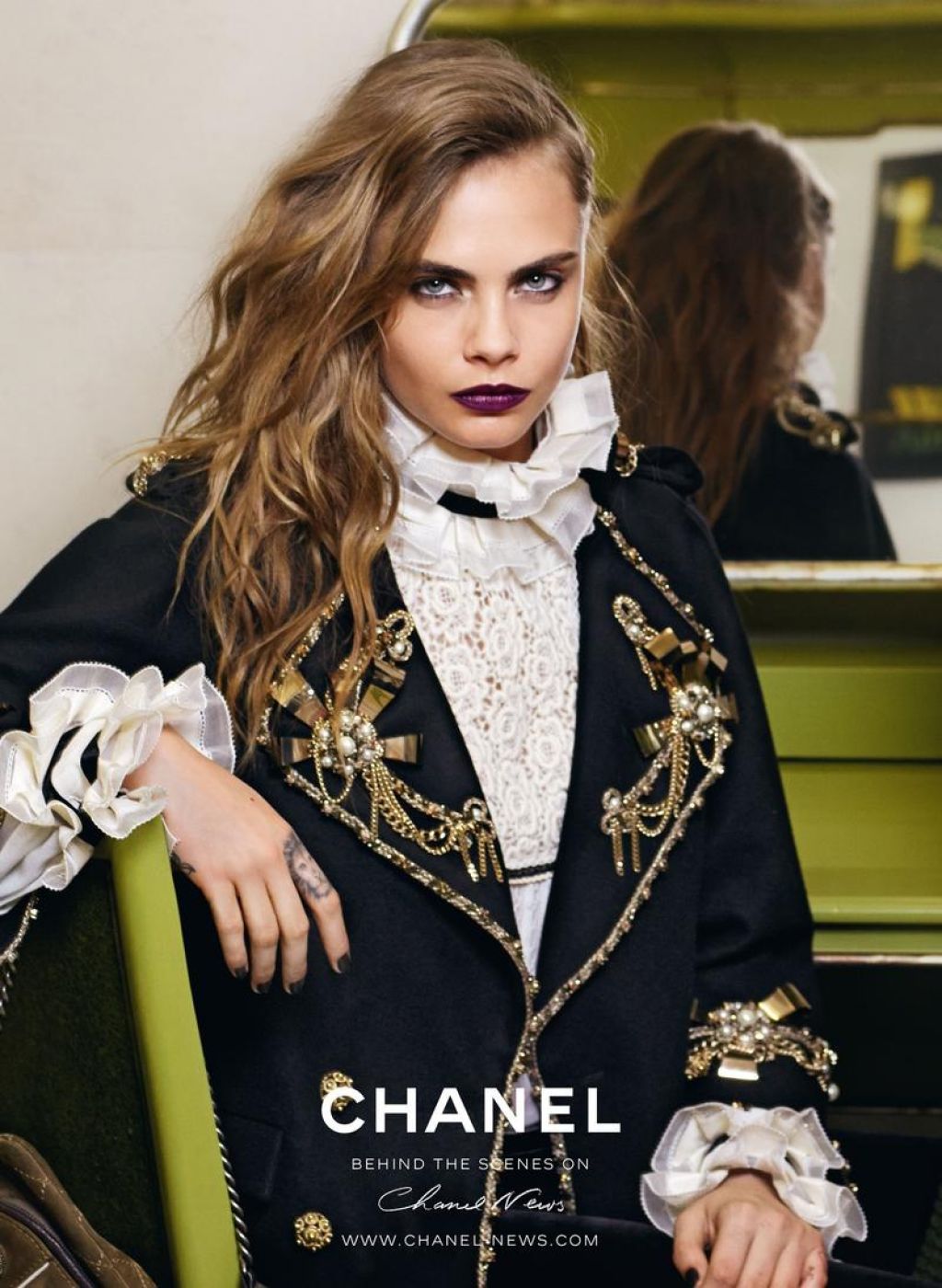 Cara Delevingne Chanel Eyewear Wallpapers