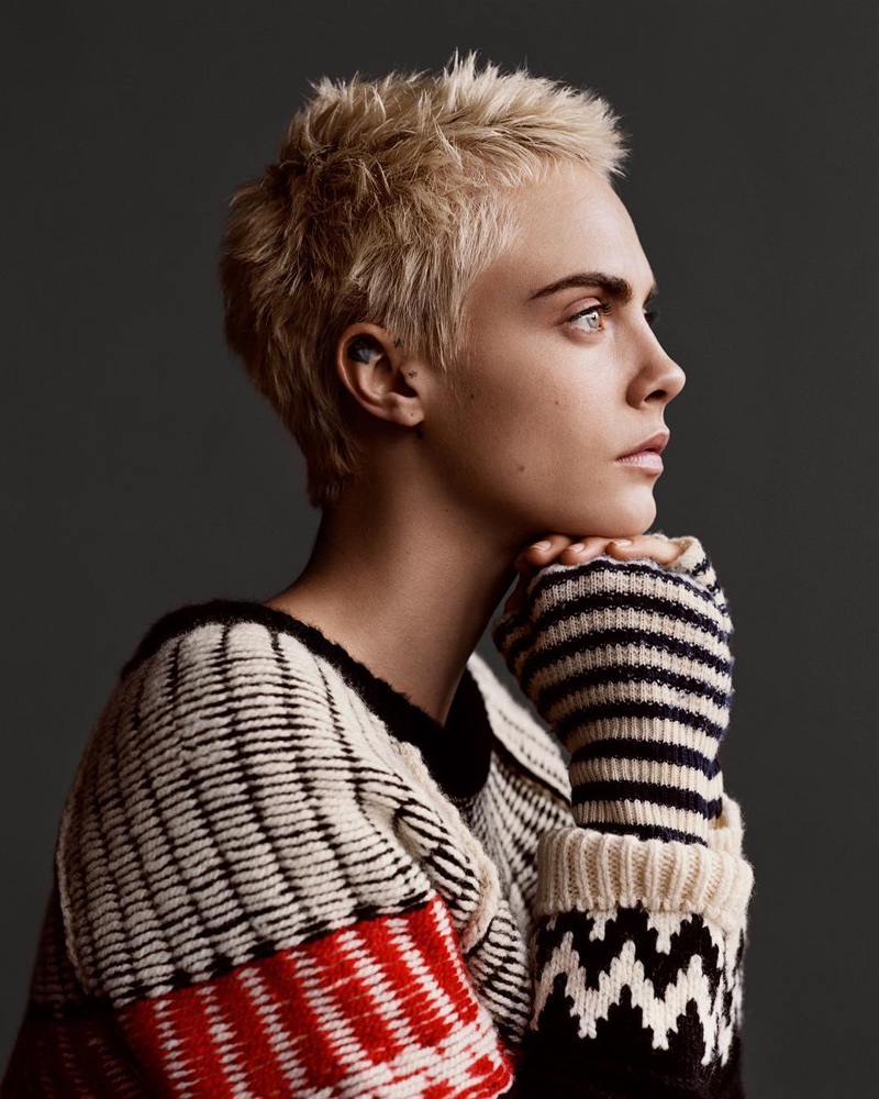 Cara Delevingne Funny Shoot For Burberry Holiday 2017 Wallpapers