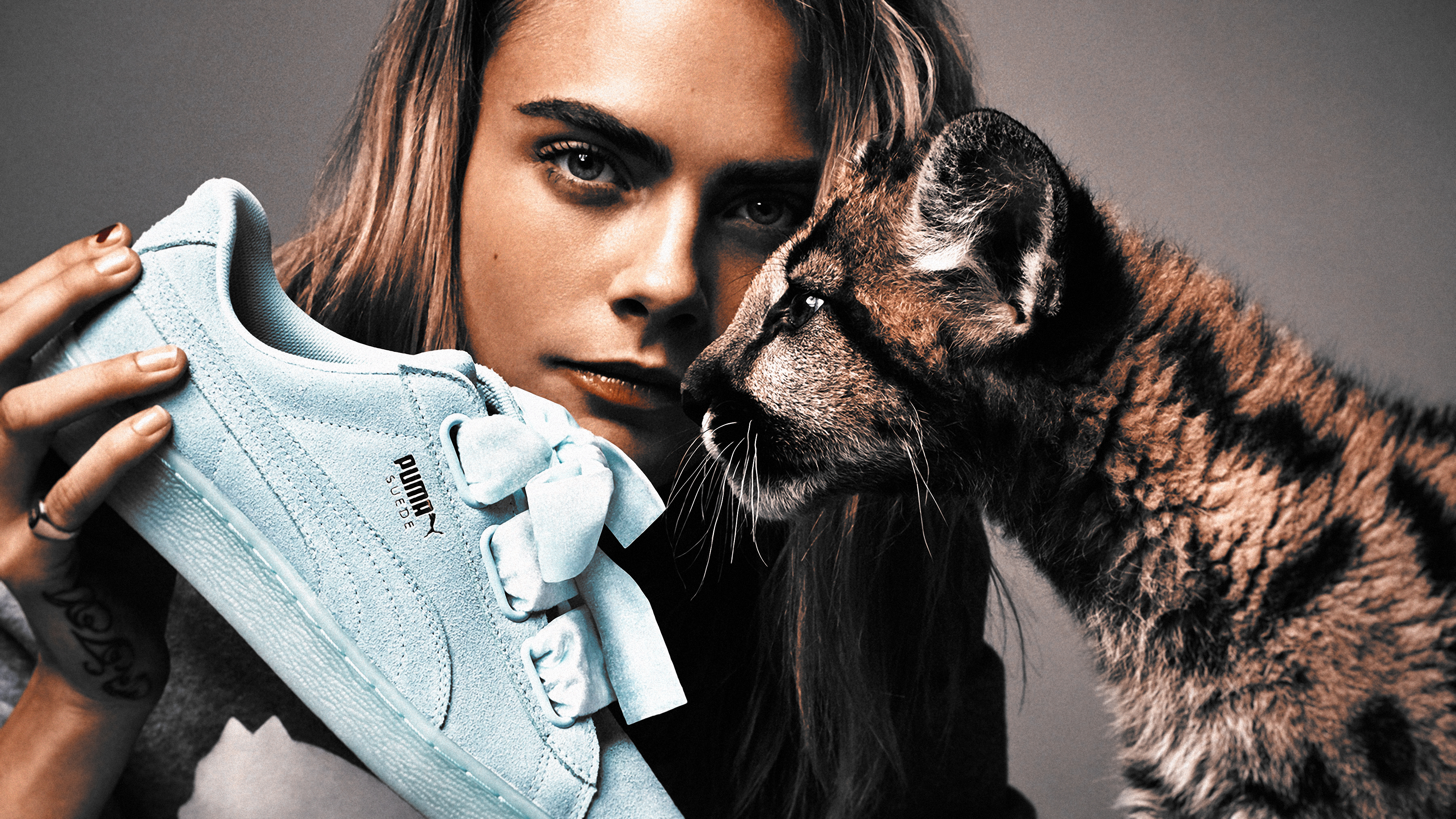 Cara Delevingne PUMA Photoshoot Wallpapers