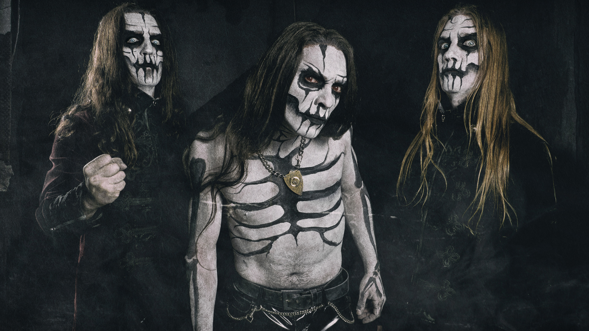 Группа Carach Angren без грима