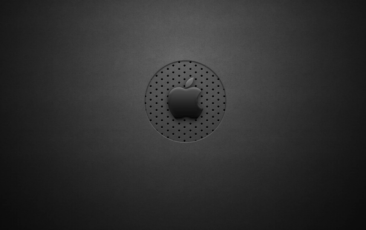 Carbon Fiber Apple Logo Wallpapers