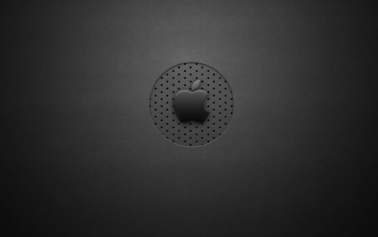 Carbon Fiber Apple Logo Wallpapers