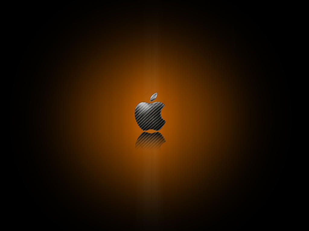 Carbon Fiber Apple Logo Wallpapers