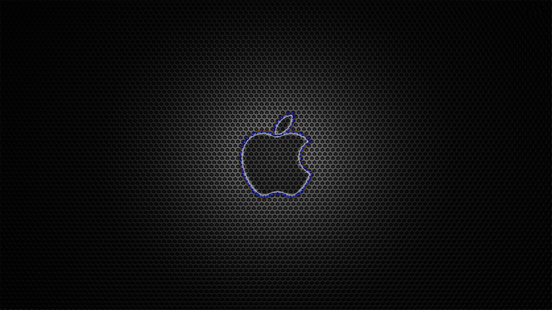 Carbon Fiber Apple Logo Wallpapers