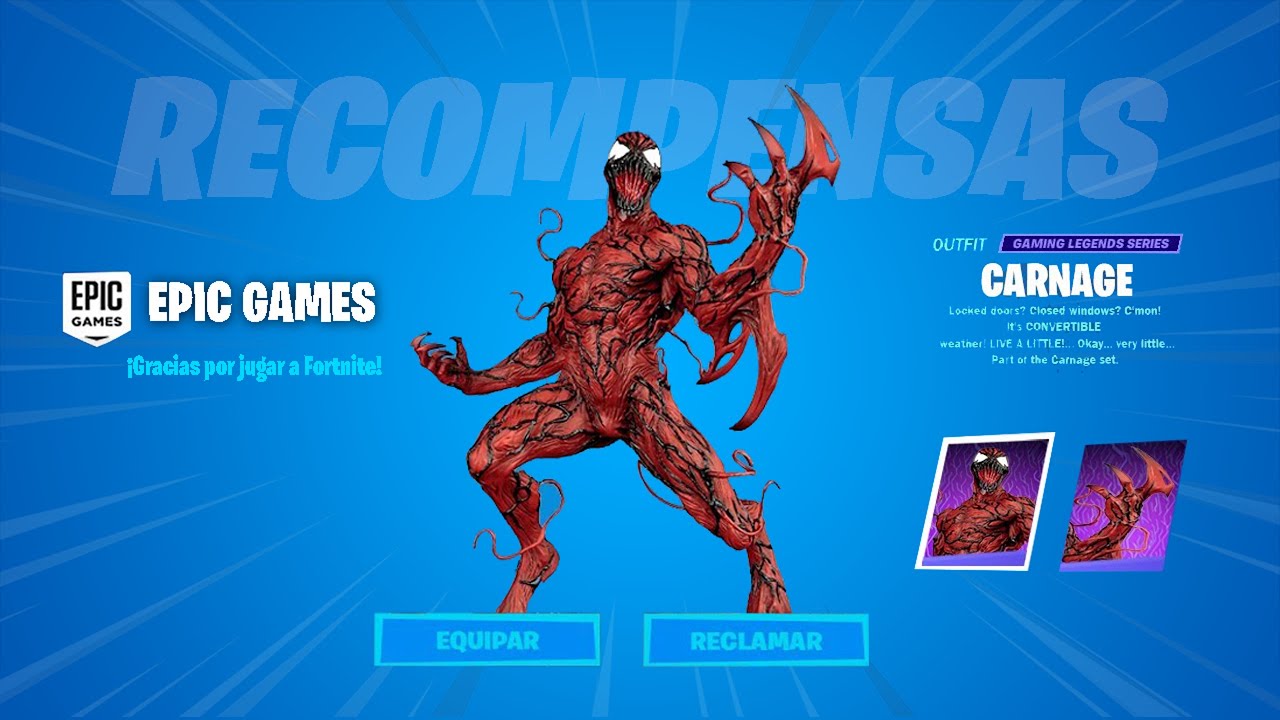 Carnage Fortnite Wallpapers