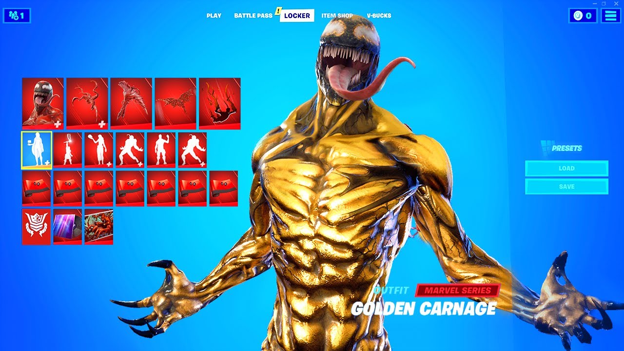 Carnage Fortnite Wallpapers