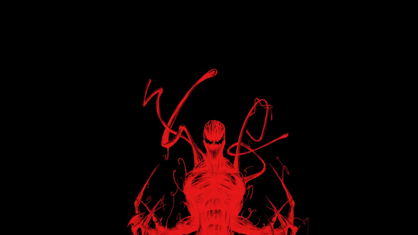 Carnage Minimalism 4K Wallpapers