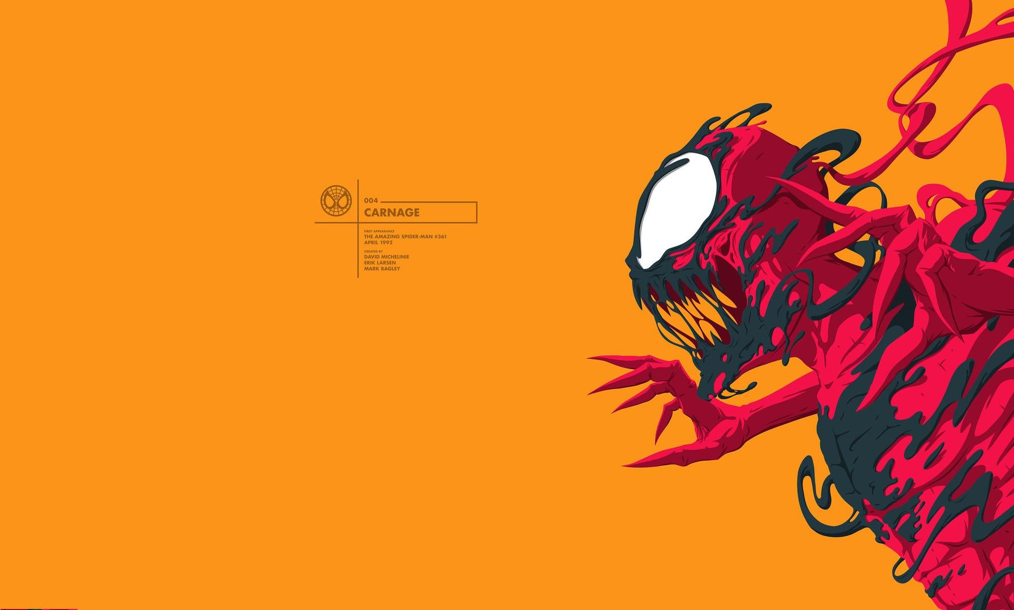 Carnage Minimalist Wallpapers