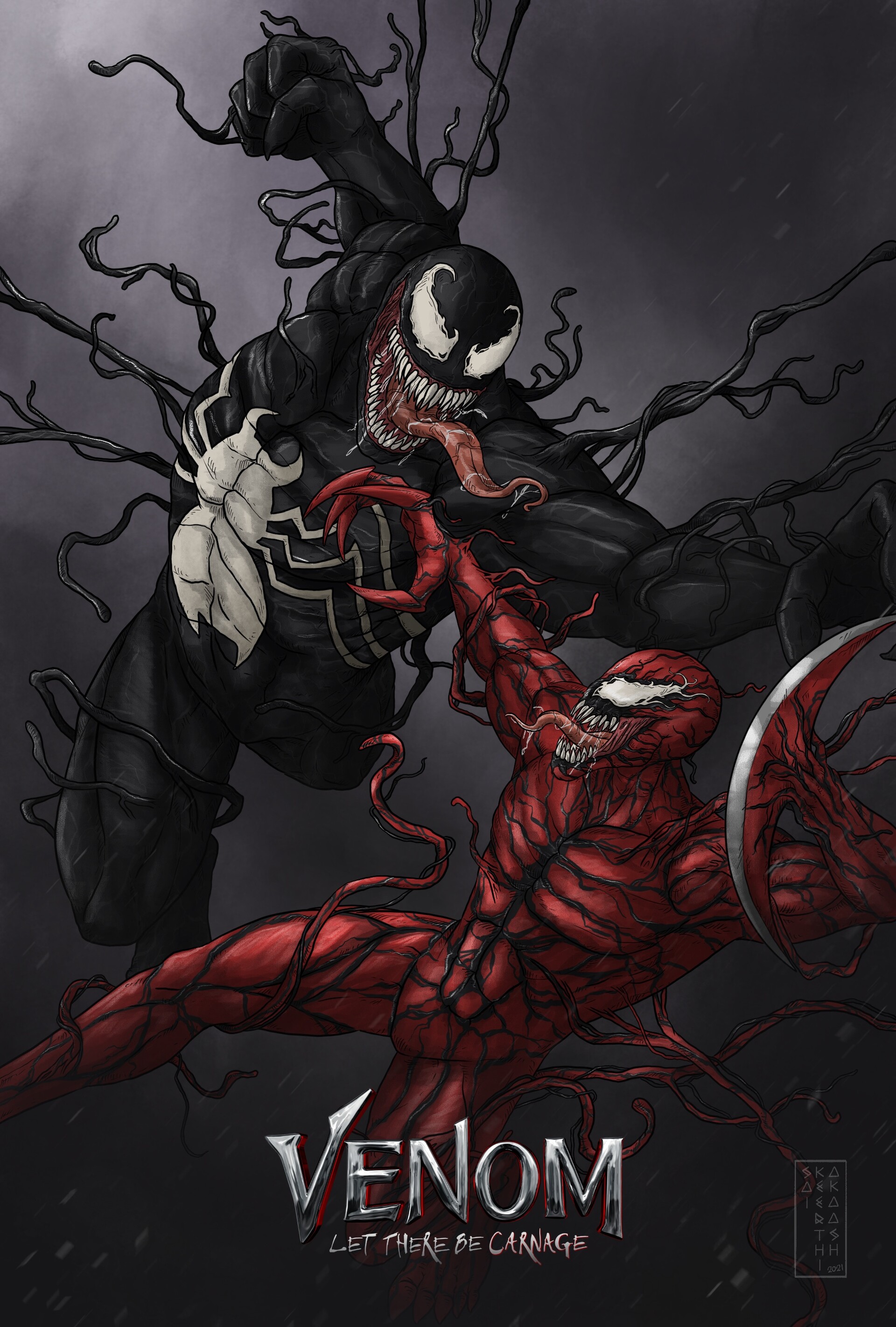 Carnage V Venom Wallpapers