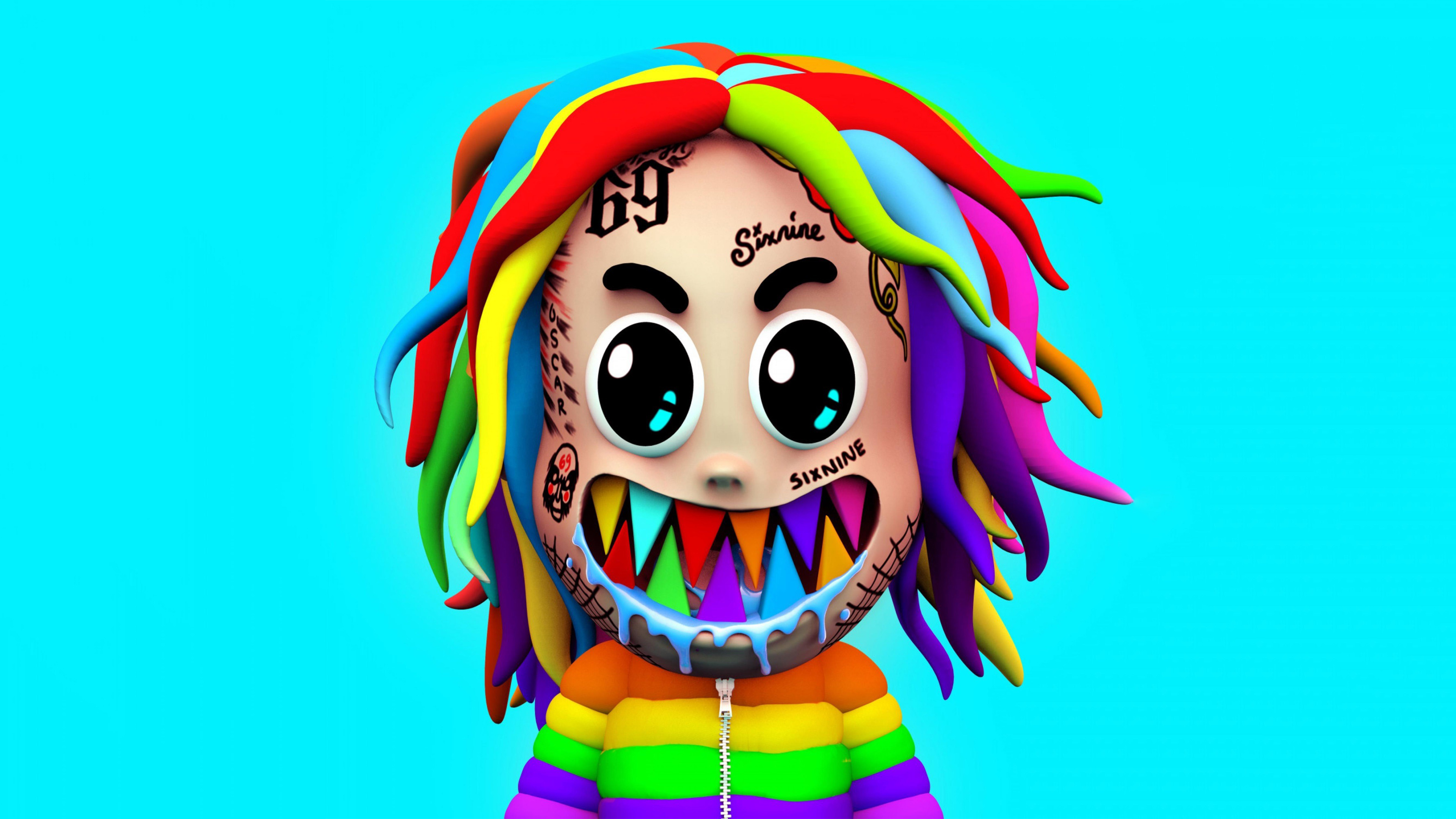 Cartoon 6Ix9Ine Wallpapers