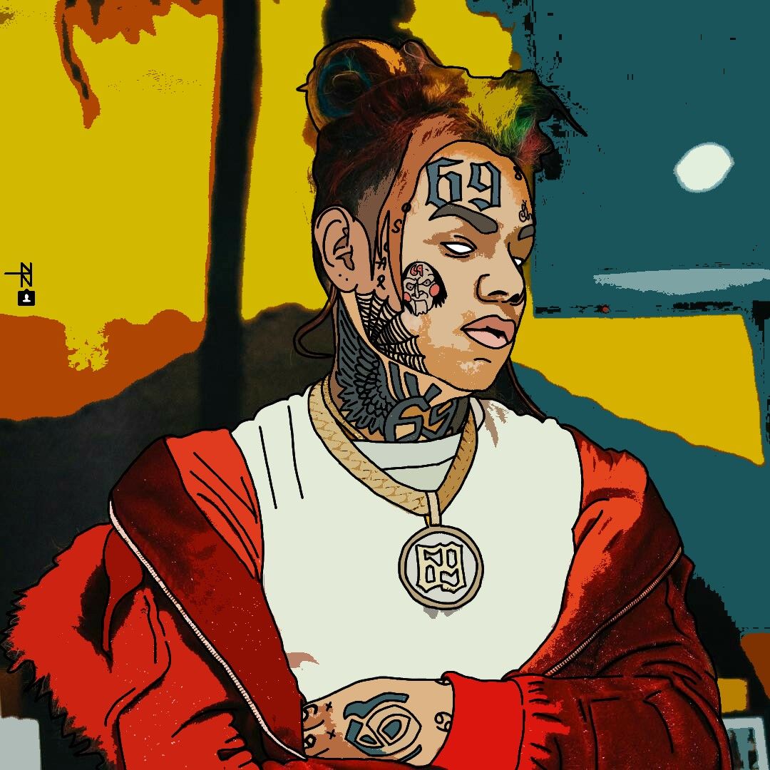 Cartoon 6Ix9Ine Wallpapers