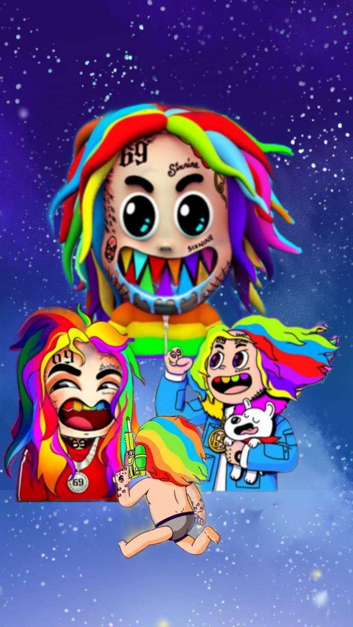 Cartoon 6Ix9Ine Wallpapers