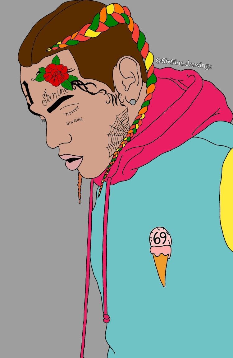 Cartoon 6Ix9Ine Wallpapers