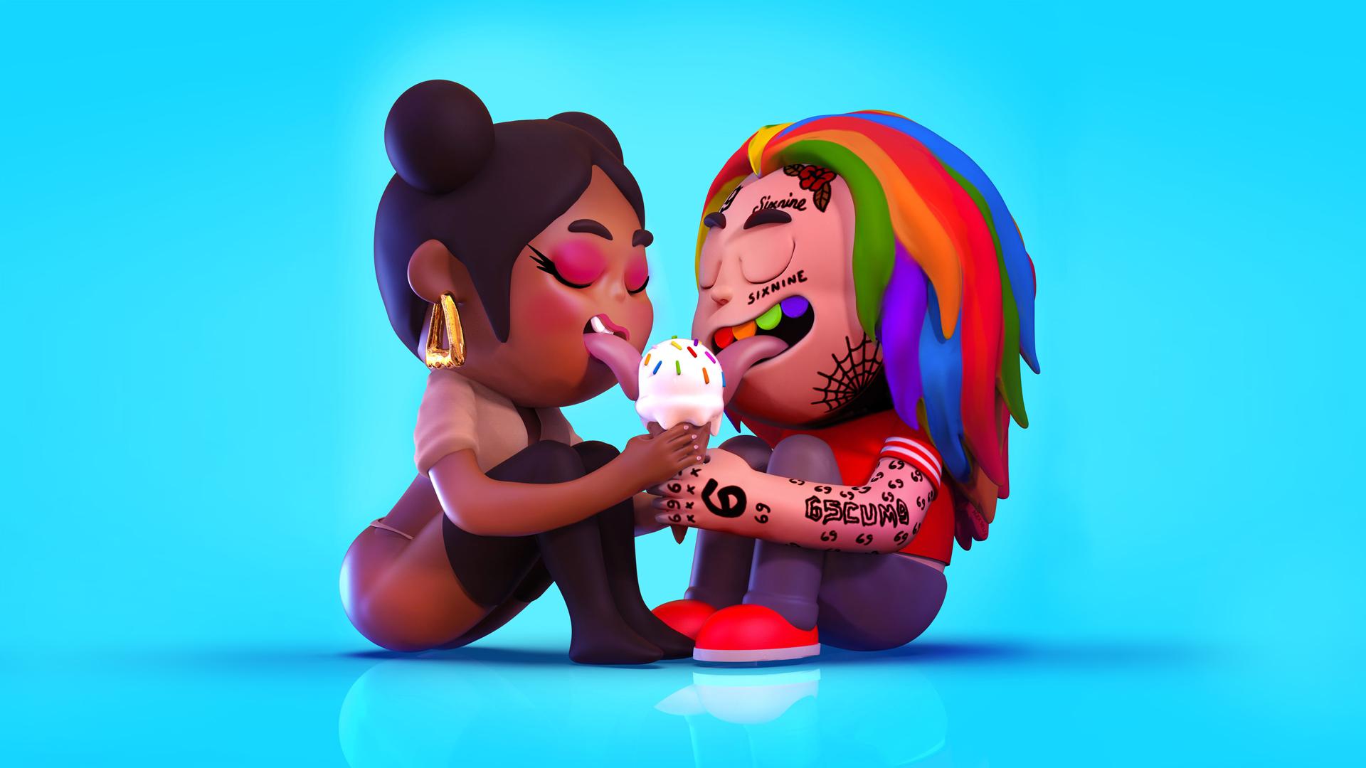 Cartoon 6Ix9Ine Wallpapers