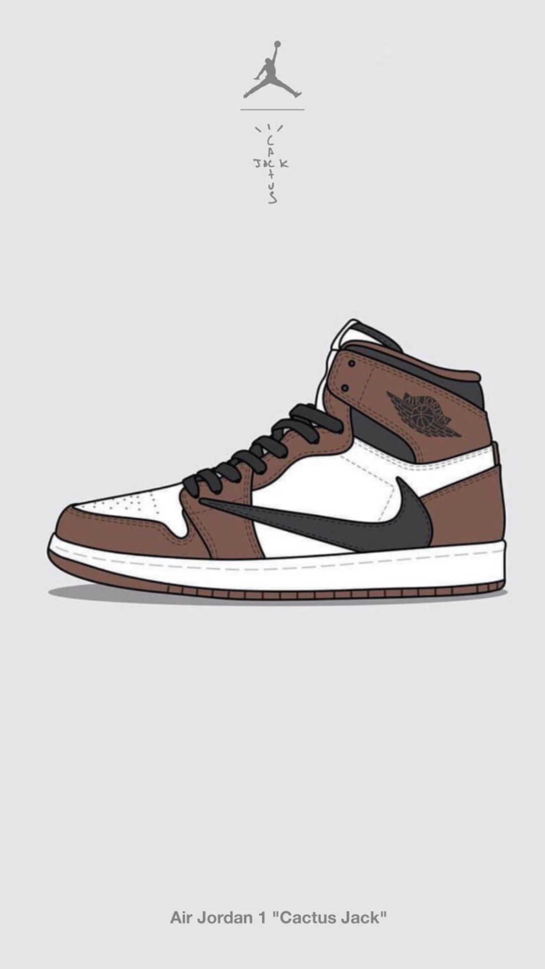 Cartoon Air Jordan 1 Wallpapers