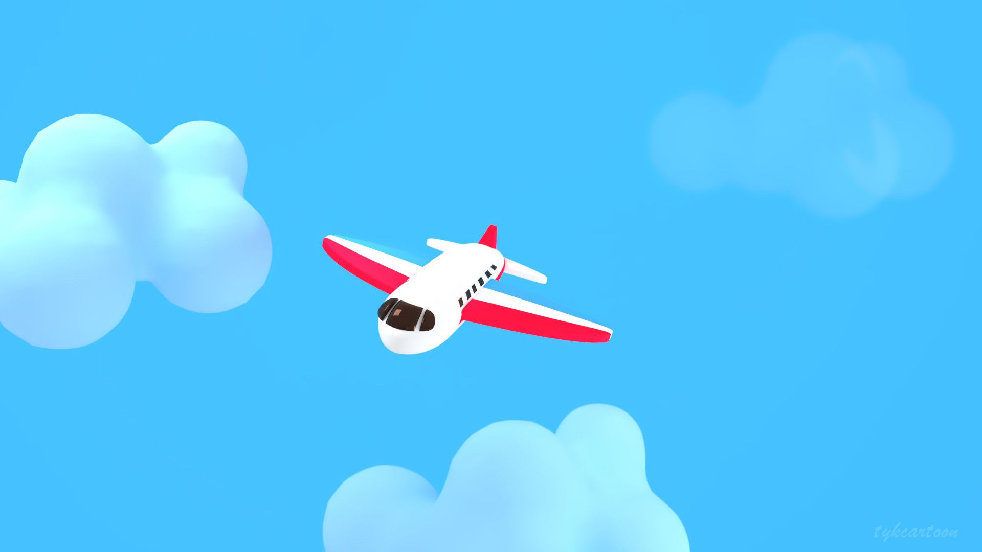 Cartoon Airplane Wallpapers