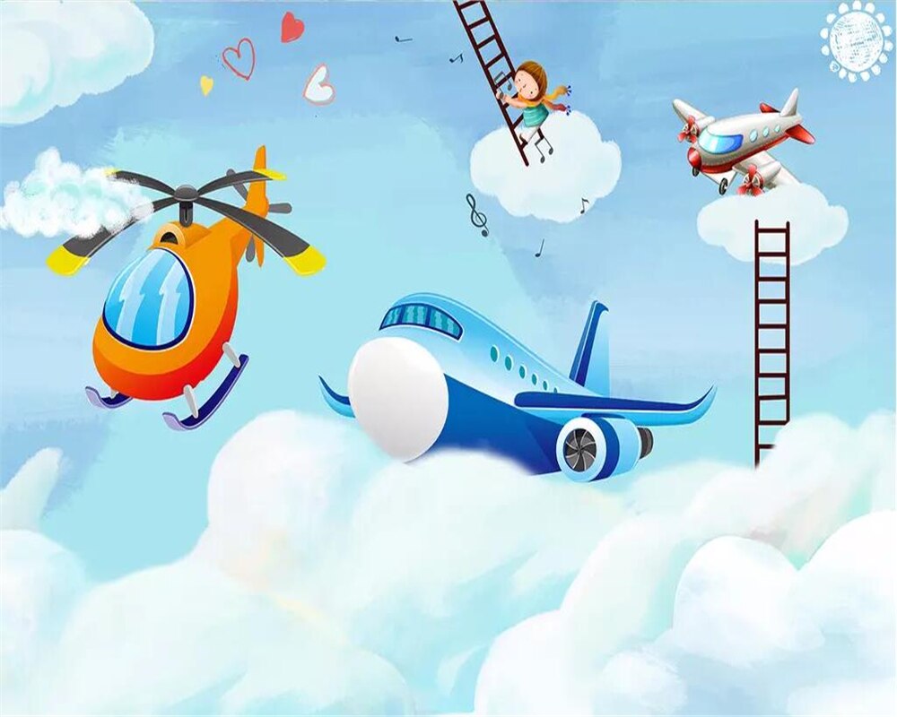 Cartoon Airplane Wallpapers