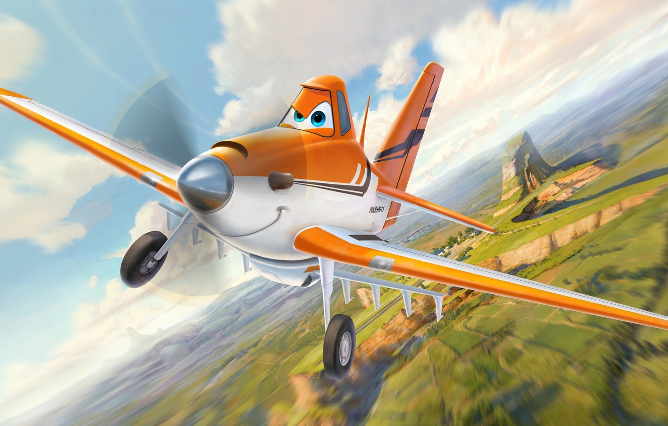 Cartoon Airplane Wallpapers