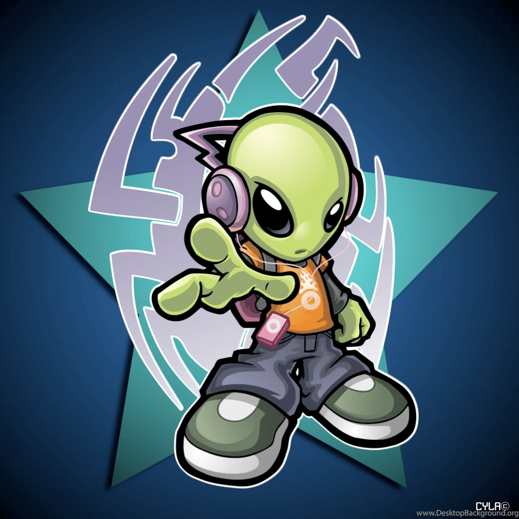 Cartoon Alien Wallpapers