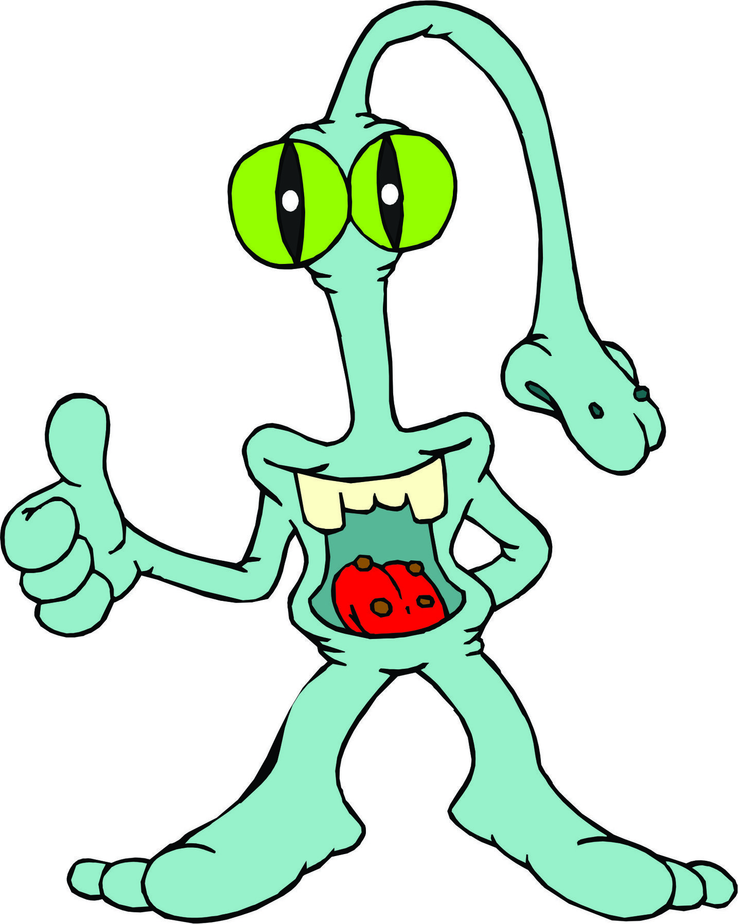 Cartoon Alien Wallpapers