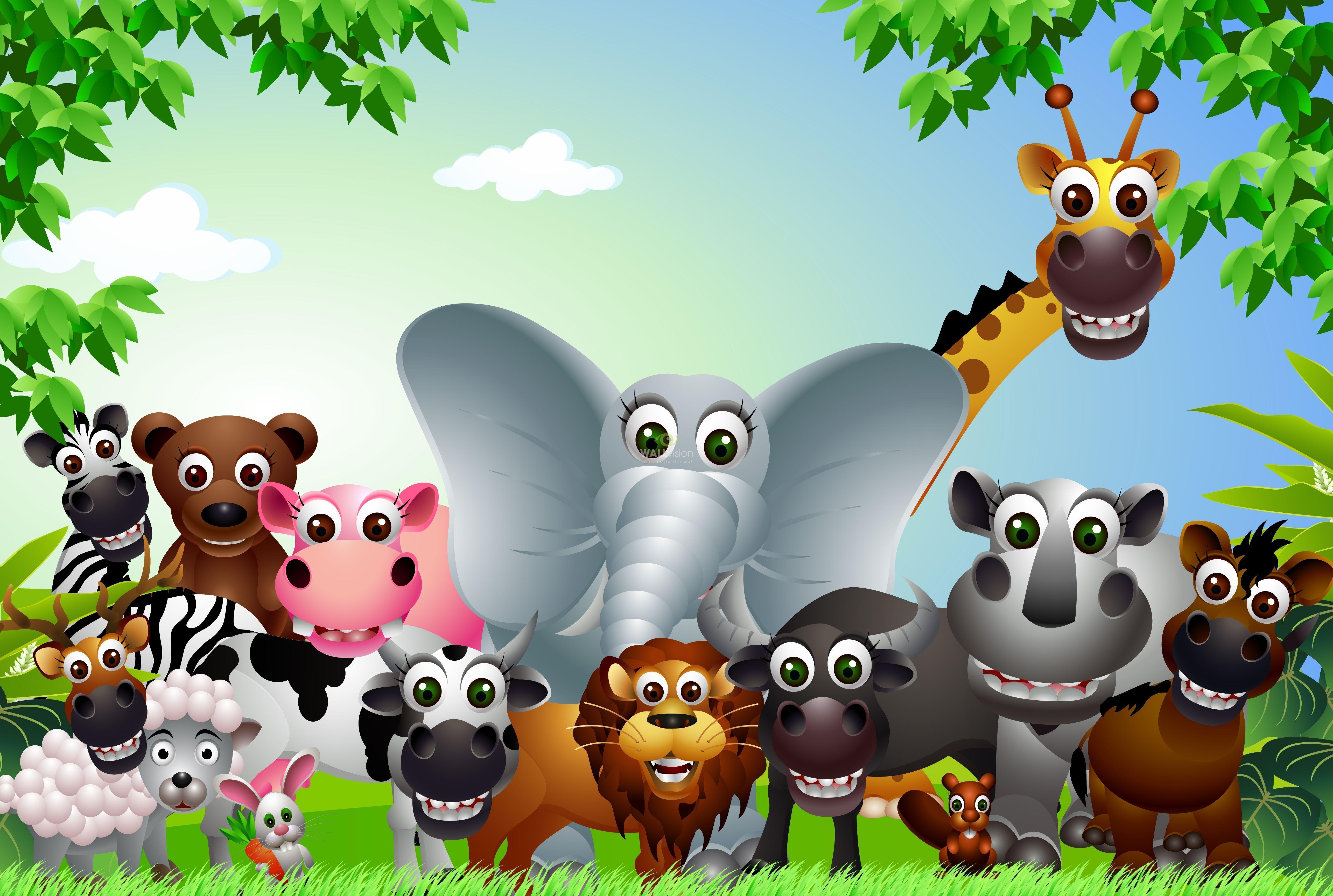 Cartoon Animals Wallpapers