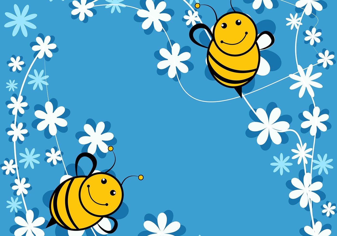 Cartoon Bee Wallpapers