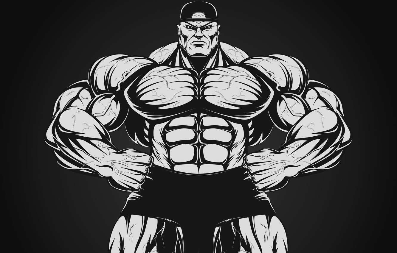 Cartoon Bodybuilder Wallpapers