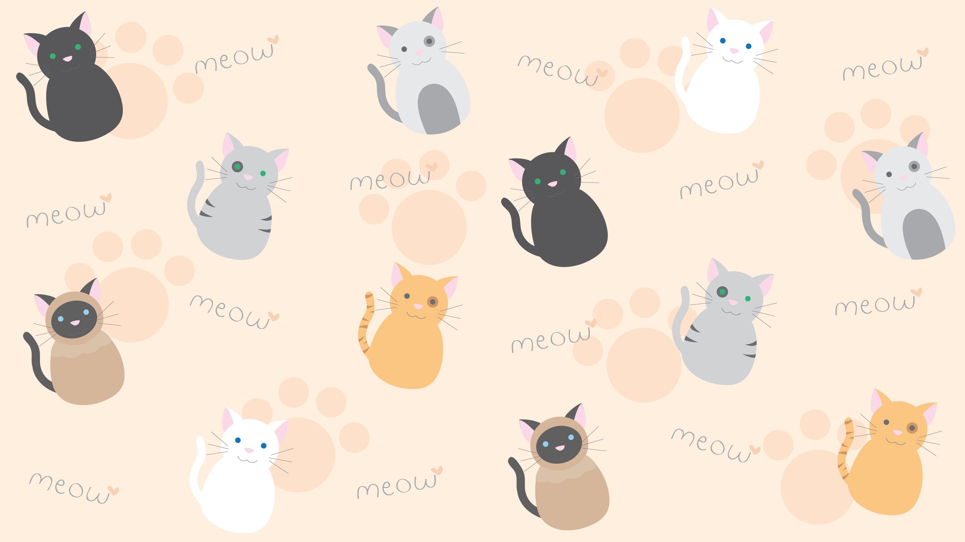 Cartoon Cat Desktop Wallpapers