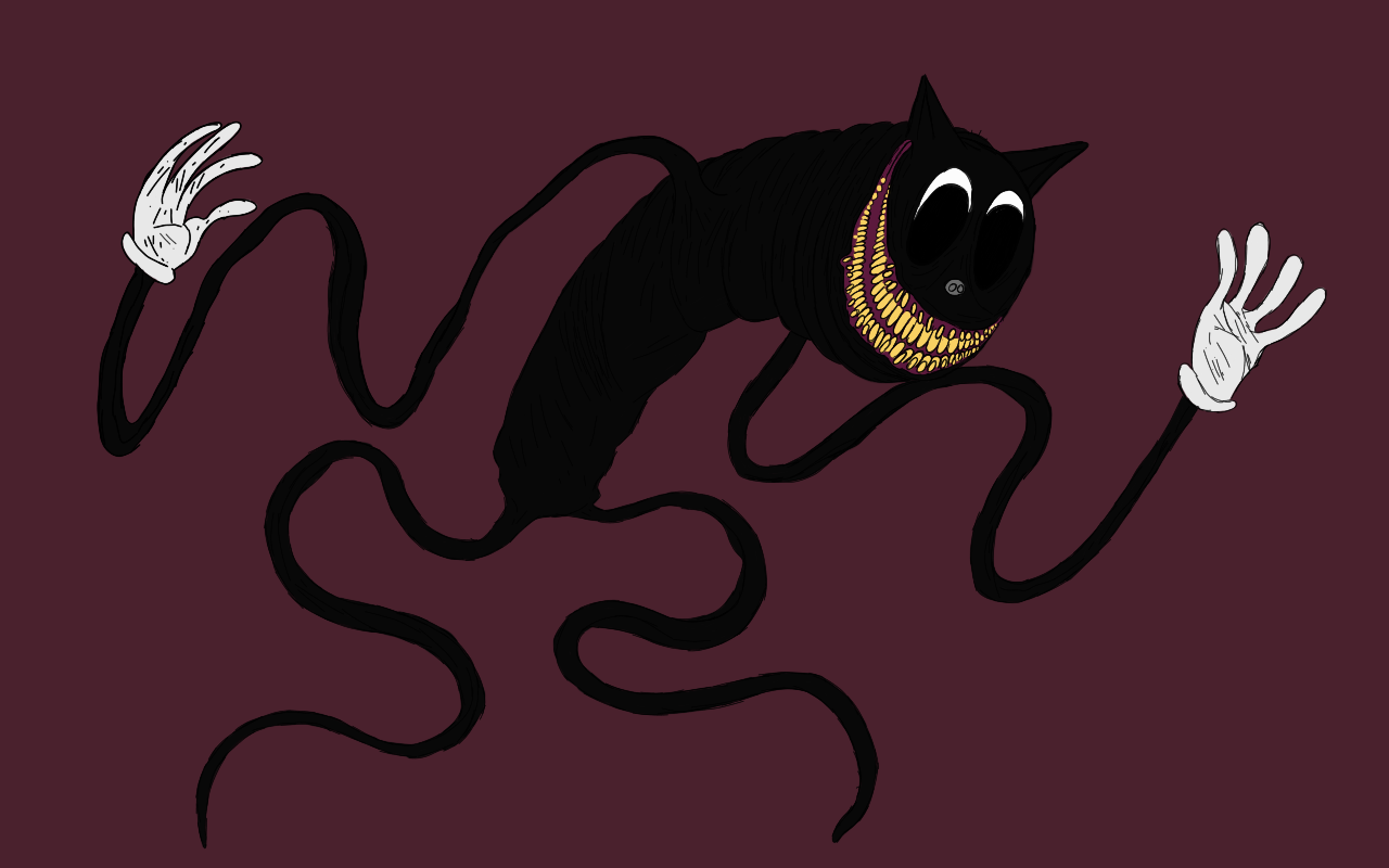 Cartoon Cat Scary Wallpapers