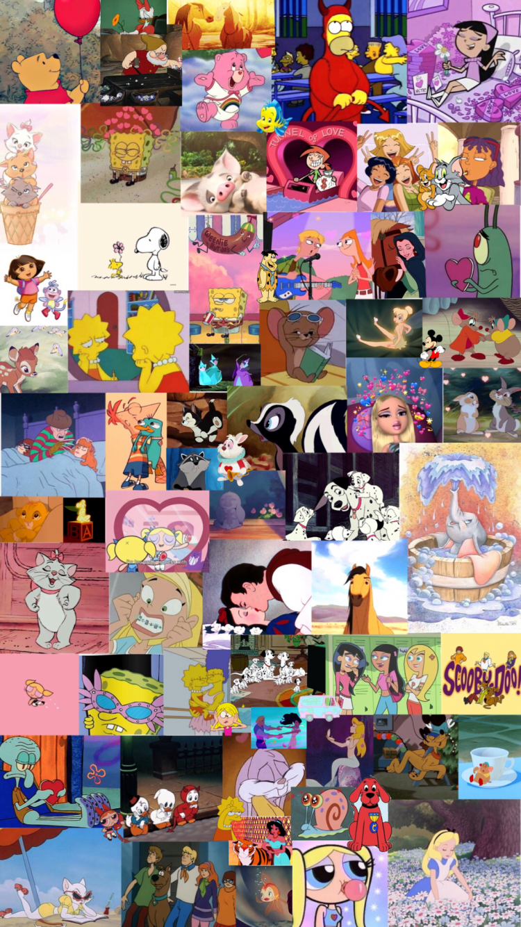 Cartoon Characters Aesthetic Wallpapers