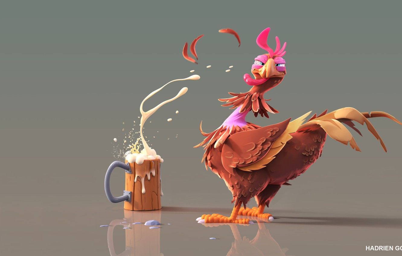 Cartoon Chicken Wallpapers