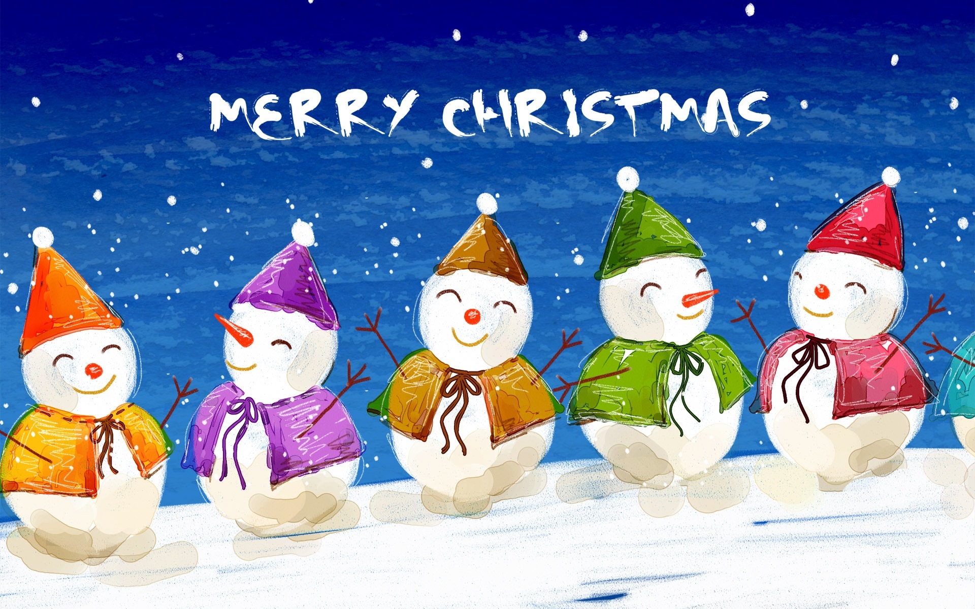 Cartoon Christmas Wallpapers