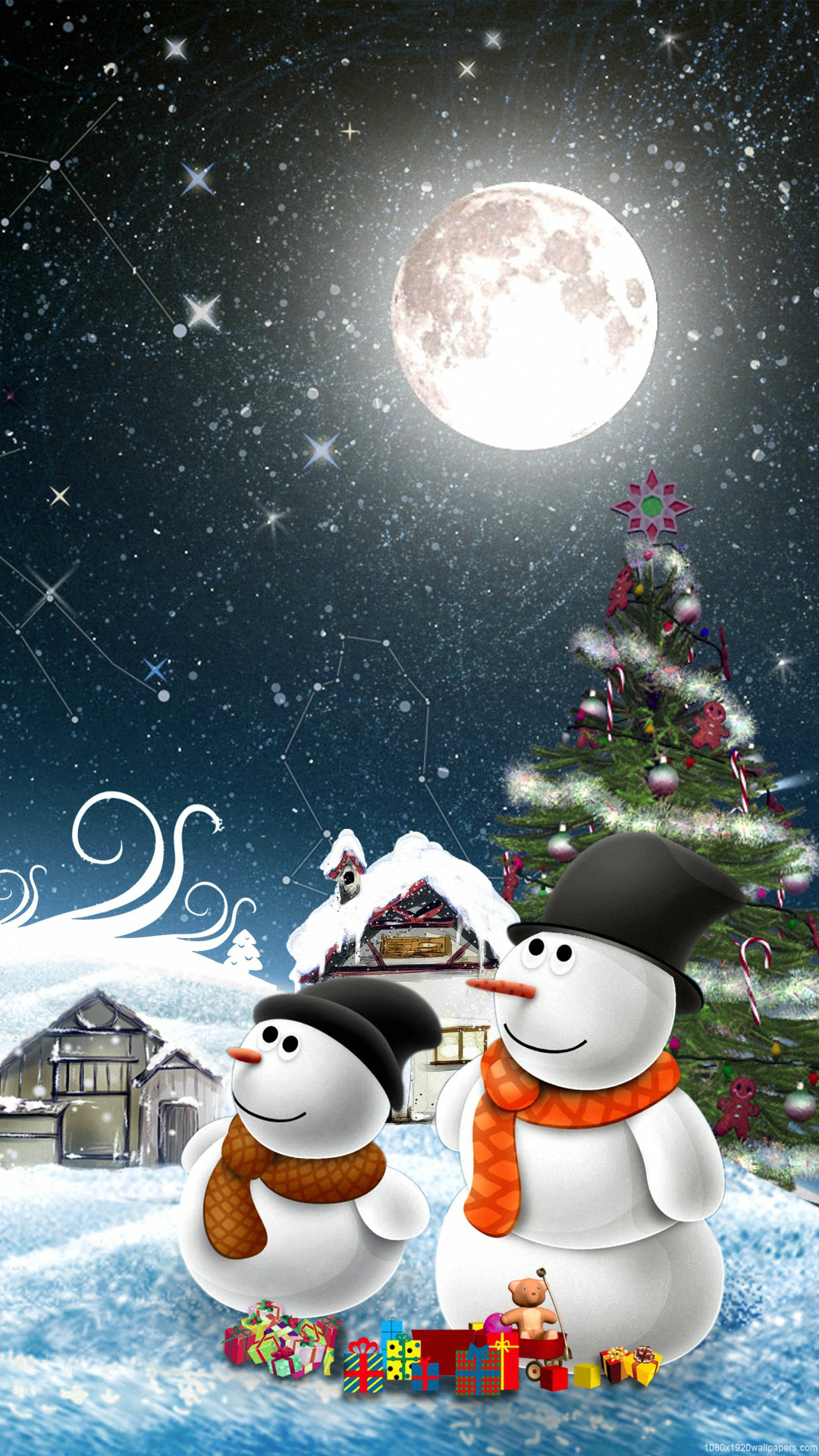 Cartoon Christmas Wallpapers