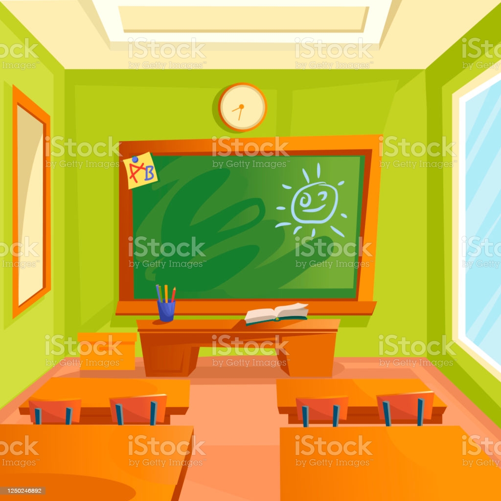 Cartoon Classroom Wallpapers