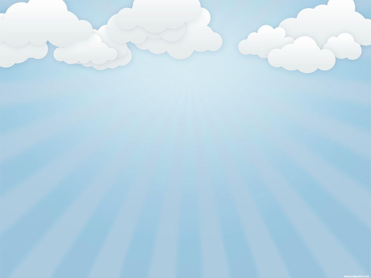 Cartoon Cloud Background