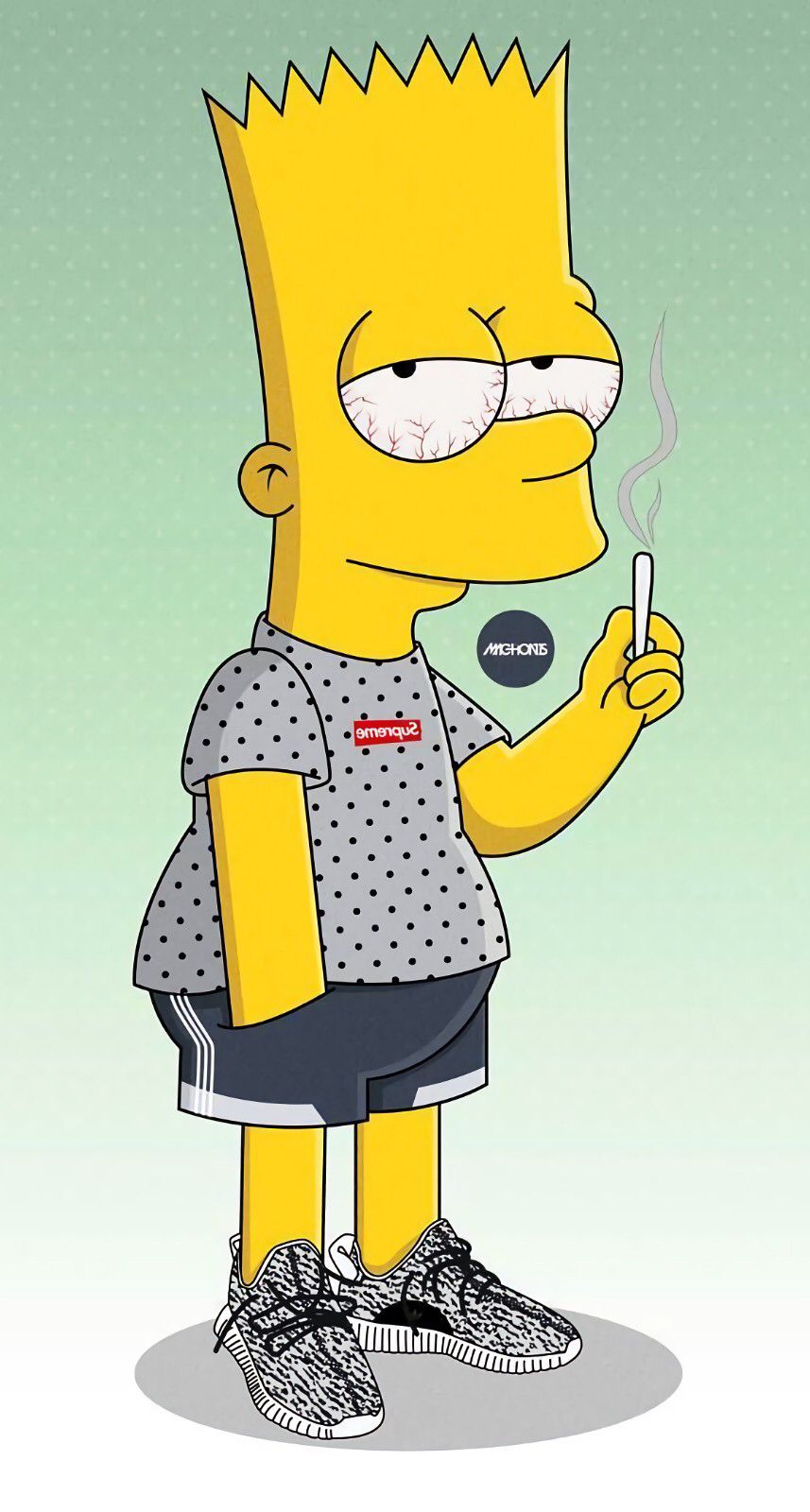 Cartoon Cool Bart Simpson Desktop Wallpapers