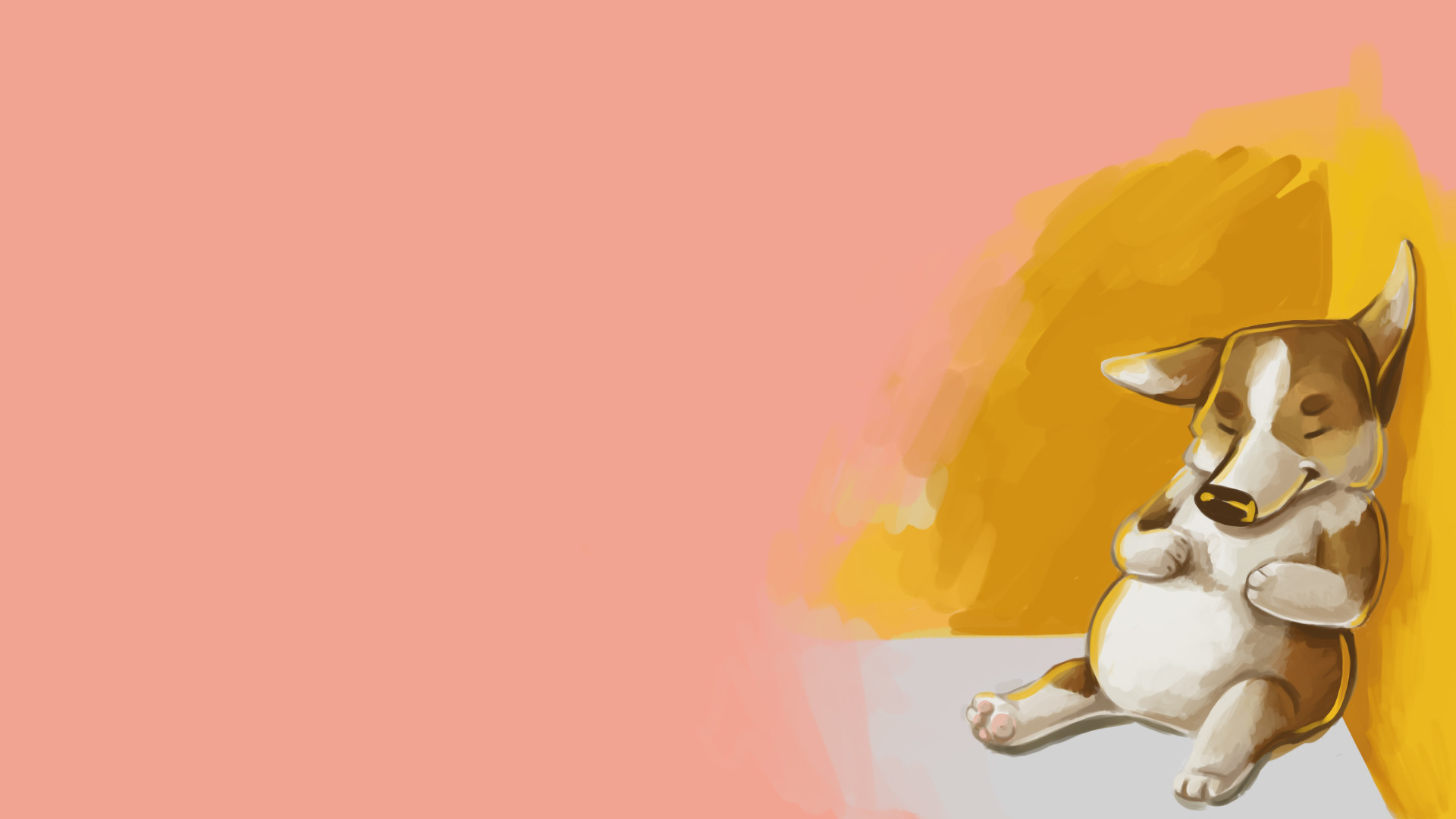 Cartoon Corgis Wallpapers