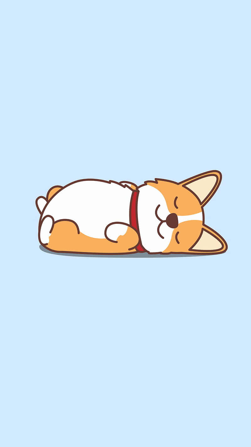 Cartoon Corgis Wallpapers