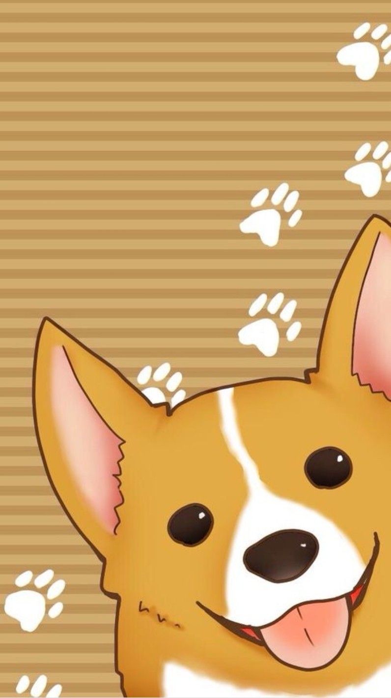 Cartoon Corgis Wallpapers