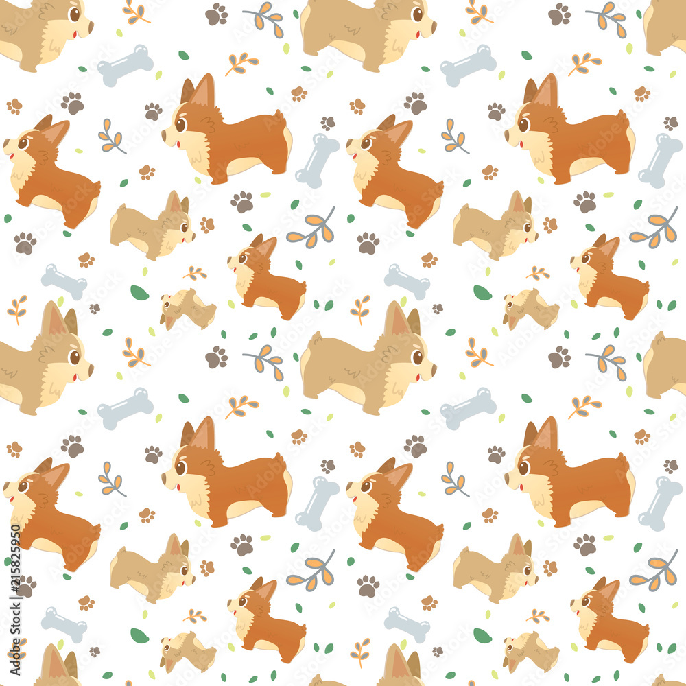 Cartoon Corgis Wallpapers