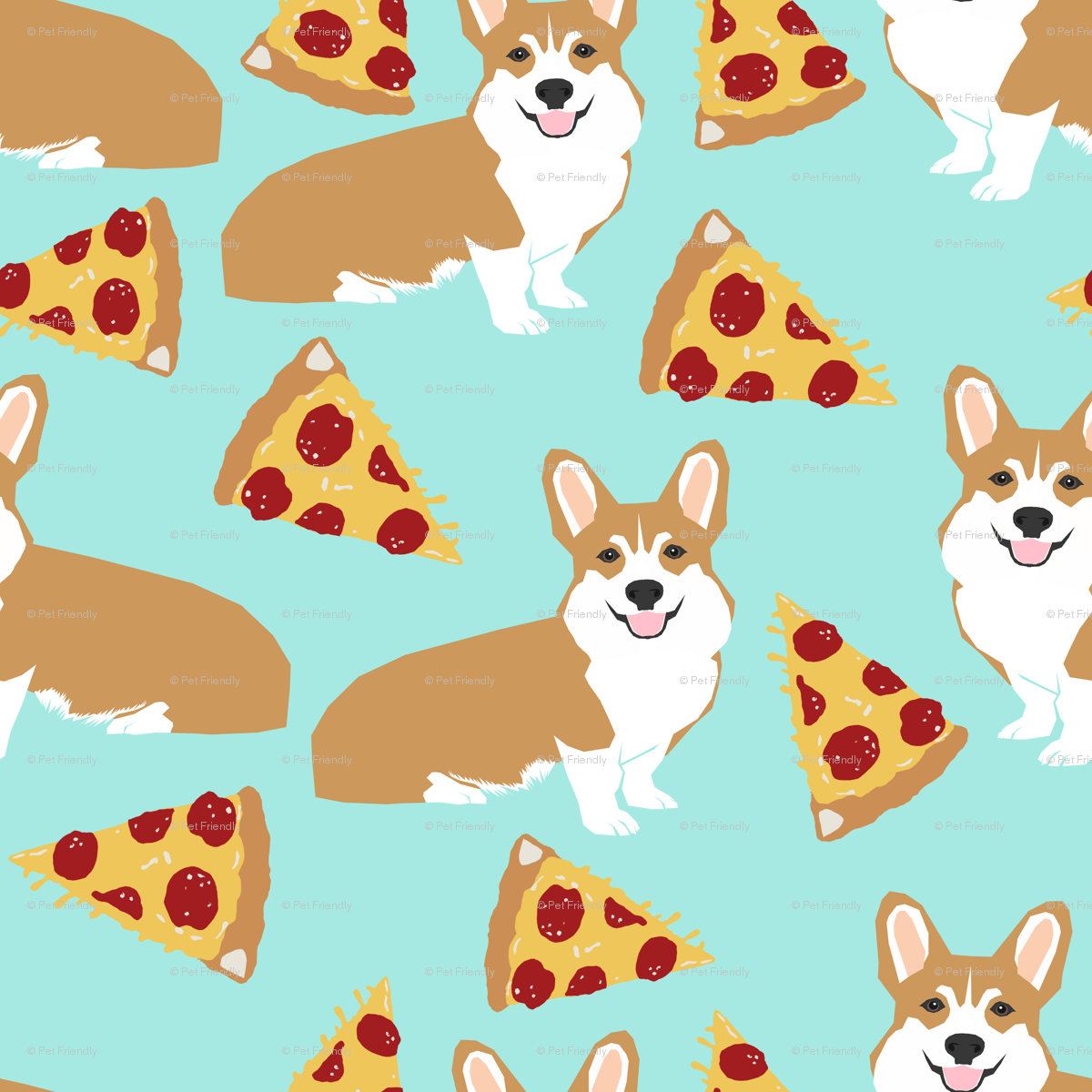 Cartoon Corgis Wallpapers