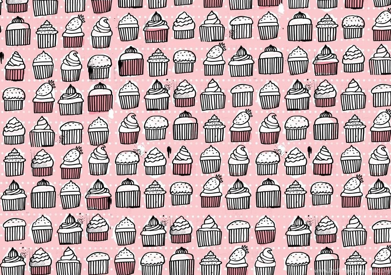 Cartoon Cupcake Wallpapers