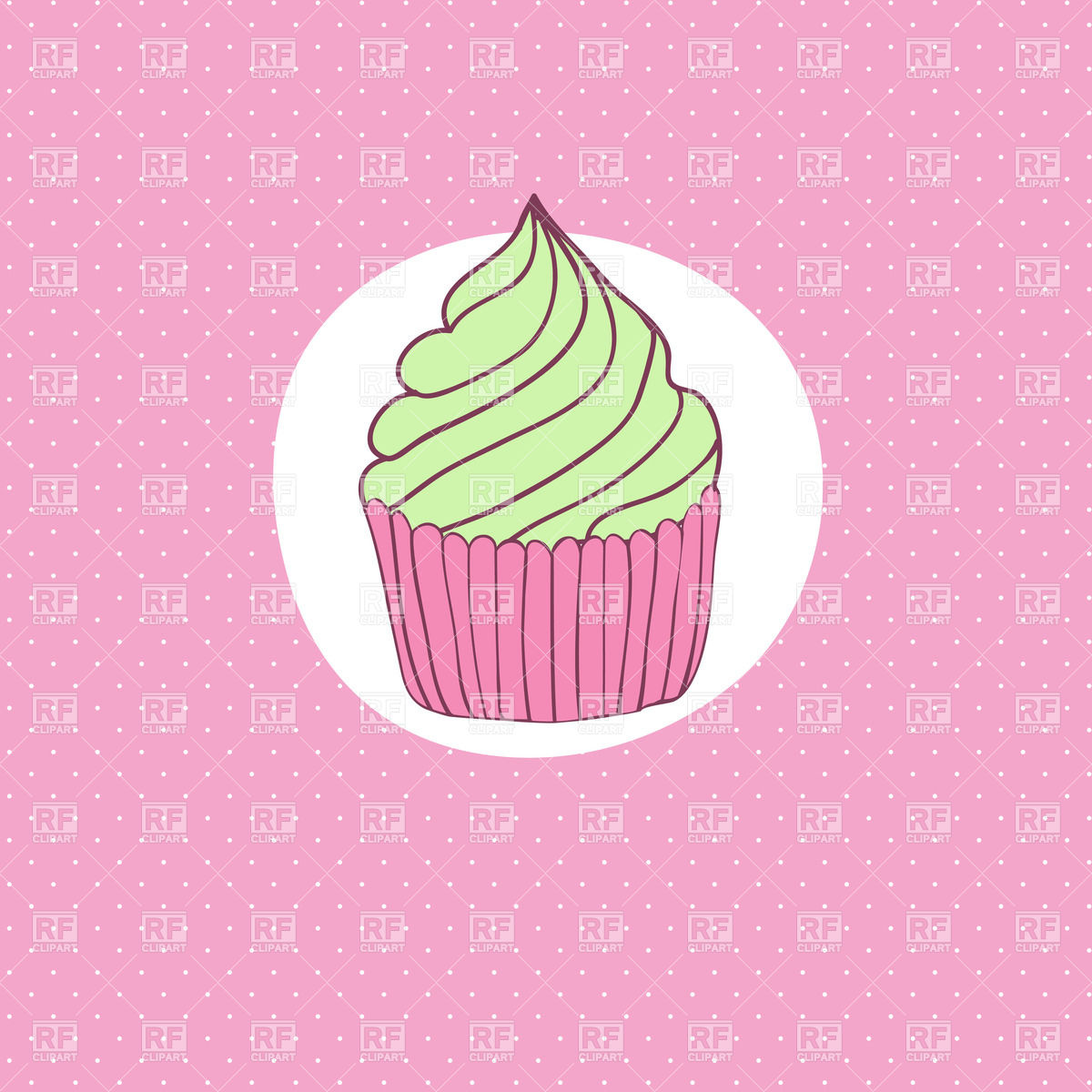 Cartoon Cupcake Wallpapers